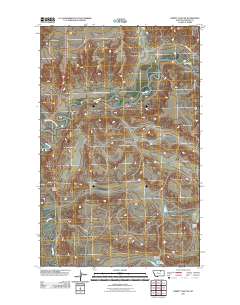 Hewitt Lake SW 2011 topographic map thumbnail