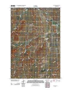 Jim Creek 2011 topographic map thumbnail