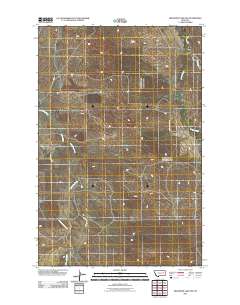 Hedstrom Lake NW 2011 topographic map thumbnail