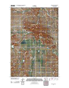 Fort Logan 2011 topographic map thumbnail