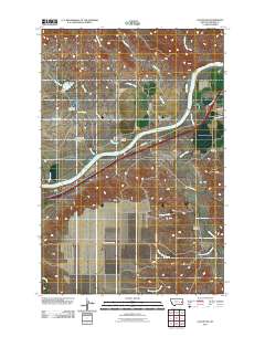 Fallon SW 2011 topographic map thumbnail