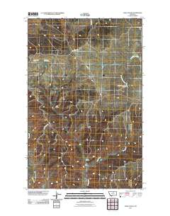 John Coulee 2011 topographic map thumbnail
