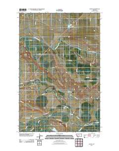 Gilman 2011 topographic map thumbnail