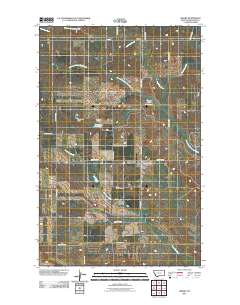 Girard 2011 topographic map thumbnail