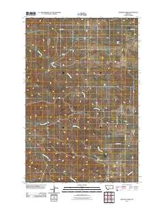 Freeman Creek 2011 topographic map thumbnail
