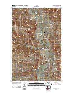 Johnson Dam 2011 topographic map thumbnail