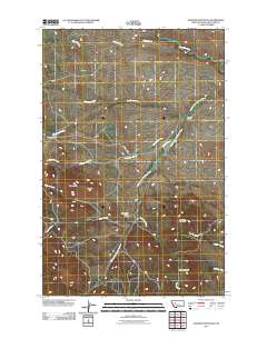 Johnson Mountain 2011 topographic map thumbnail