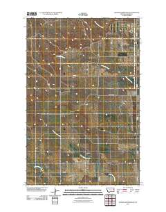 Johnson Reservoir NE 2011 topographic map thumbnail