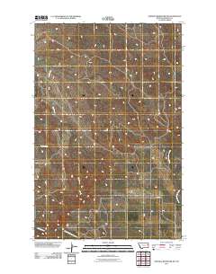 Johnson Reservoir NW 2011 topographic map thumbnail