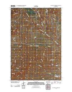 Hunters Hot Springs 2011 topographic map thumbnail