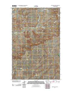 Kerr Cow Camp 2011 topographic map thumbnail