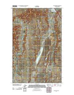 Kevin North 2011 topographic map thumbnail