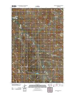 Graveyard Hill 2011 topographic map thumbnail