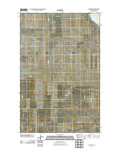 Ethridge 2011 topographic map thumbnail