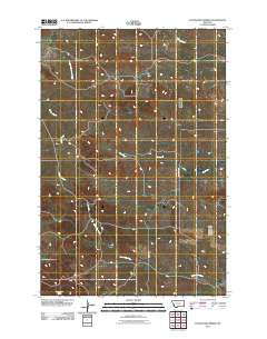 Foundation Spring 2011 topographic map thumbnail