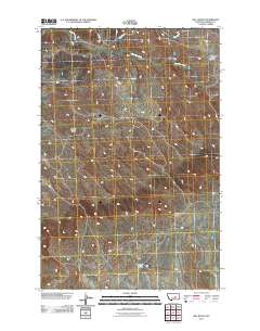 Hill Ranch 2011 topographic map thumbnail