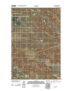 Intake NW 2011 topographic map thumbnail