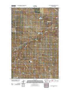 Holzhey Reservoir 2011 topographic map thumbnail