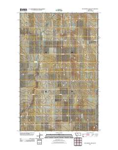 McCarters Lake SE 2011 topographic map thumbnail