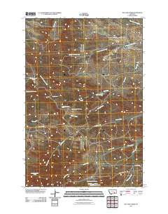McClure Creek 2011 topographic map thumbnail