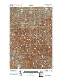 McClure Reservoir 2011 topographic map thumbnail