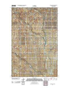 Lakey Ranch 2011 topographic map thumbnail