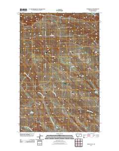 Hinsdale SE 2011 topographic map thumbnail