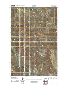 Lindsay SW 2011 topographic map thumbnail