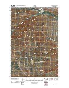 Milk Springs 2011 topographic map thumbnail