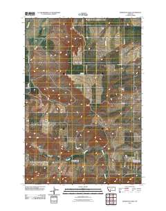 Madison Plateau 2011 topographic map thumbnail