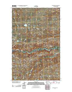 Magee Ranch 2011 topographic map thumbnail