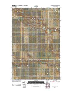 Goldstone SW 2011 topographic map thumbnail