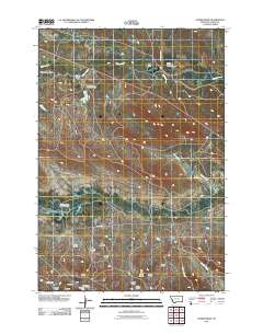 Gomer Draw 2011 topographic map thumbnail