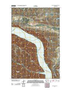 Locke Ranch 2011 topographic map thumbnail