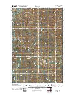 Lisk Creek 2011 topographic map thumbnail