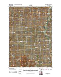 Iron Spring 2011 topographic map thumbnail