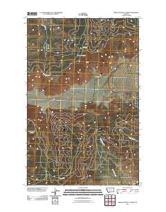 Irvine Lookout Tower 2011 topographic map thumbnail