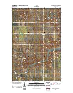 Goodale Coulee 2011 topographic map thumbnail