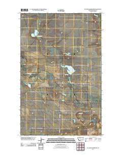 McLaren Reservoir 2011 topographic map thumbnail