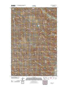 Harb SW 2011 topographic map thumbnail