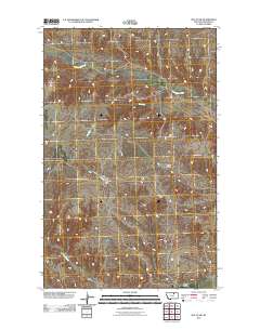 Malta NW 2011 topographic map thumbnail