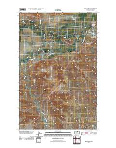 Malta West 2011 topographic map thumbnail