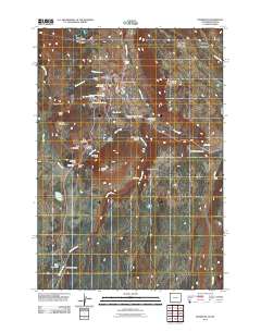 Mammoth 2011 topographic map thumbnail