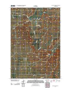 Gougley Creek 2011 topographic map thumbnail