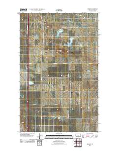 Oilmont 2011 topographic map thumbnail