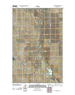 McCarters Lake 2011 topographic map thumbnail