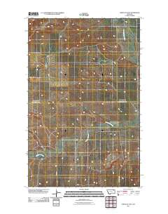 North of Volt 2011 topographic map thumbnail