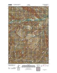 Mott Creek 2011 topographic map thumbnail