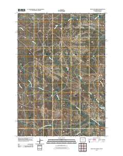 Moulton Creek 2011 topographic map thumbnail