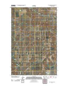 Long Creek West 2011 topographic map thumbnail